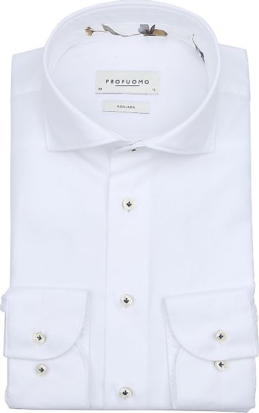 Profuomo Twill Hemd Weiß - Größe 38 günstig online kaufen