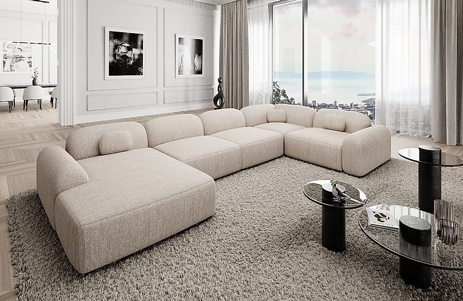 Sofa Dreams Wohnlandschaft Stoff Sofa Polstersofa günstig online kaufen
