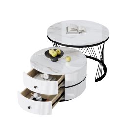 OKWISH Couchtisch Couchtisch-Set in Nestform (Sofatisch, günstig online kaufen