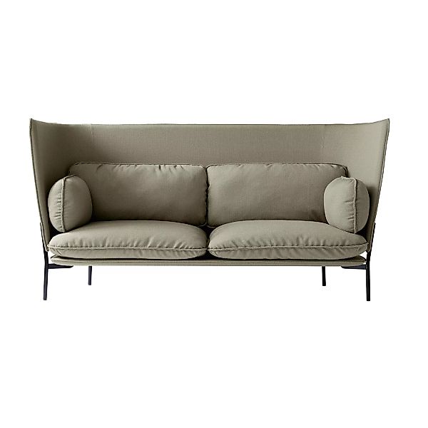 &Tradition - Cloud High Back LN7 Sofa mit hohem Rücken - beige/Stoff kvadra günstig online kaufen