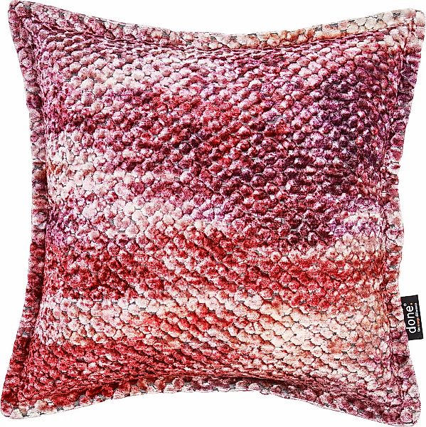 done. Dekokissen "Glam Colour" Reißverschluss, Ohne Füllung, meliert günstig online kaufen