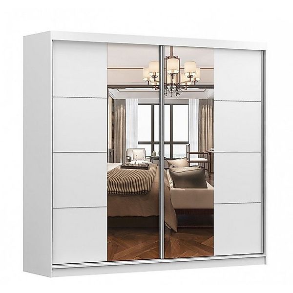 MOEBLO Kleiderschrank BEN 38 (Schwebetürenschrank 2-türig günstig online kaufen