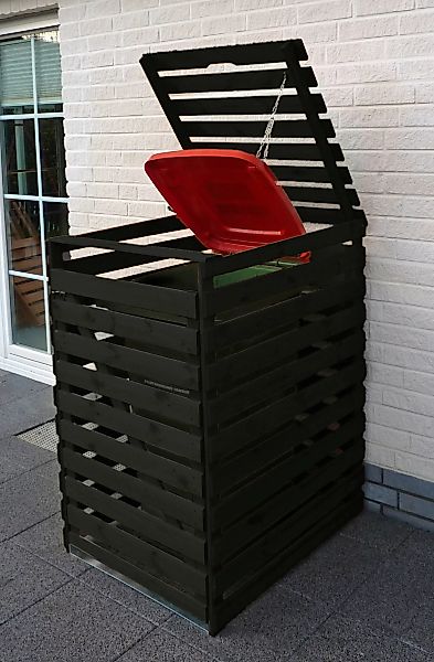 promadino Mülltonnenbox "Vario V", für 1 x 240 l, anthrazit günstig online kaufen