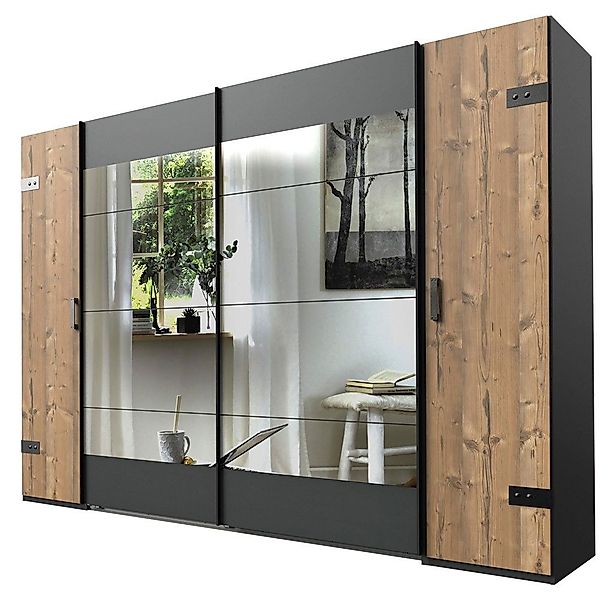 Wimex Dreh-/Schwebetürenschrank Stockholm (Schiebetüren, Drehtüren, Einlege günstig online kaufen