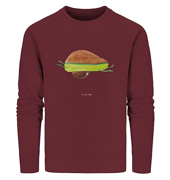 Mr. & Mrs. Panda Longpullover Avocado Yoga Größe L - Burgundy - Geschenk, S günstig online kaufen