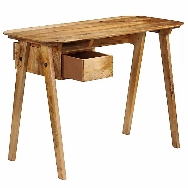 Schreibtisch 110 X 50 X 76 Cm Mangoholz Massiv günstig online kaufen