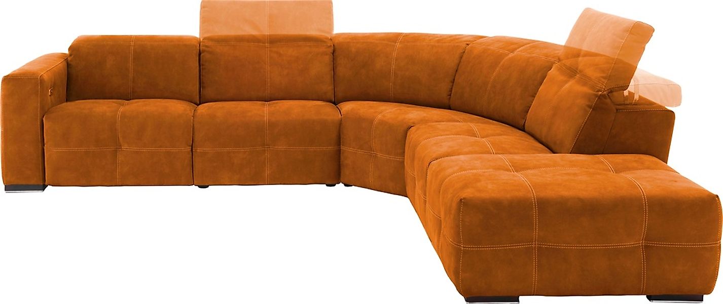 Egoitaliano Ecksofa "Sauvanne", wahlweise mit elektrischer Relaxfunktion, K günstig online kaufen