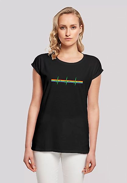 F4NT4STIC T-Shirt "Pink Floyd Prism Heartbeat Rainbow Regenbogen", Damen,Pr günstig online kaufen