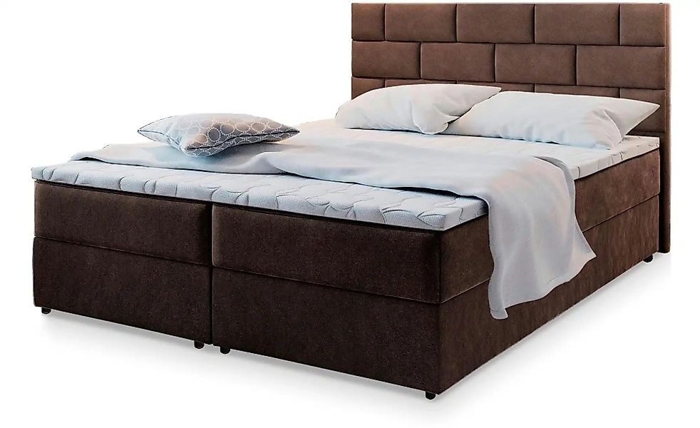 MASSENO Boxbett mit Bettkasten Kerlo ¦ braun ¦ Maße (cm): B: 160 H: 98 Bett günstig online kaufen