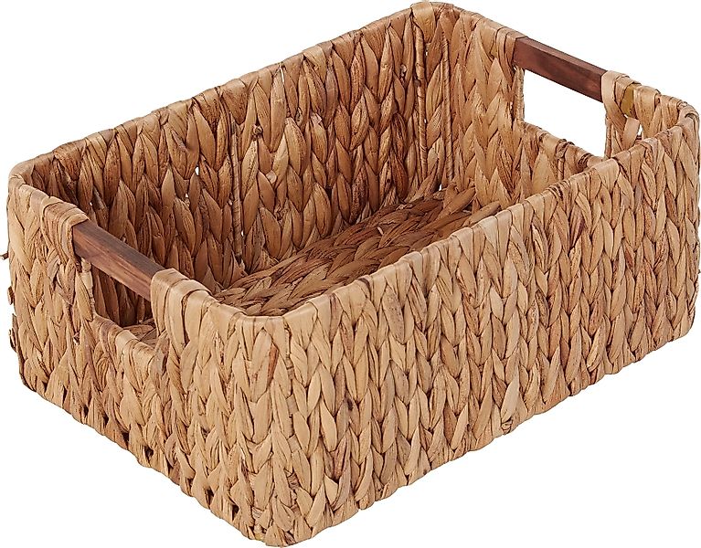 Home affaire Organizer Flechtkorb, Aufbewahrungskorb, (B/T/H): günstig online kaufen