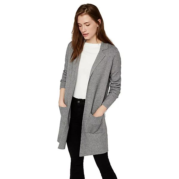 Vero Moda Tasty Fullneedle New Coatigan Noos Pullover XL Medium Grey Melang günstig online kaufen