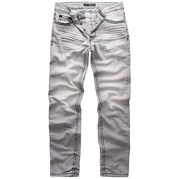 Amaci&Sons Stretch-Jeans Columbus Herren Regular Slim Denim Hose günstig online kaufen
