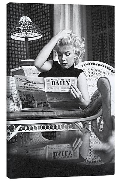 Posterlounge Leinwandbild Celebrity Collection, Marilyn Monroe günstig online kaufen
