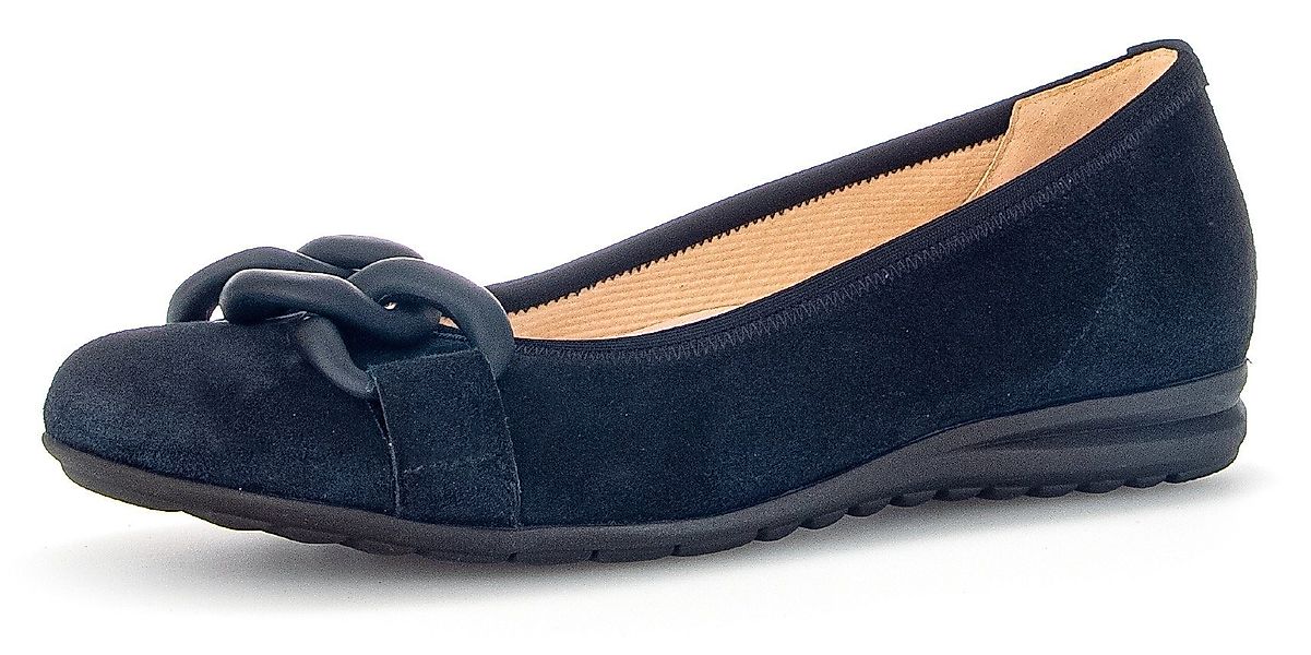 Gabor FLORENZ Ballerina, Keilabsatz, Bequemschuh, Slipper, günstig online kaufen