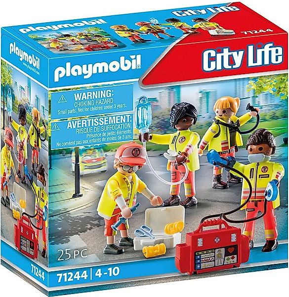 Playmobil® Rettungsteam (71244), My City Life Konstruktions-Spielset, Made günstig online kaufen