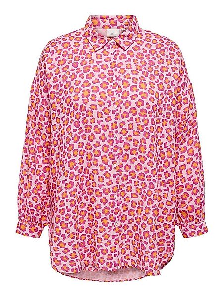 ONLY CARMAKOMA Blusenshirt Trendige Design mit Leo Blumen Print, Langarm CA günstig online kaufen