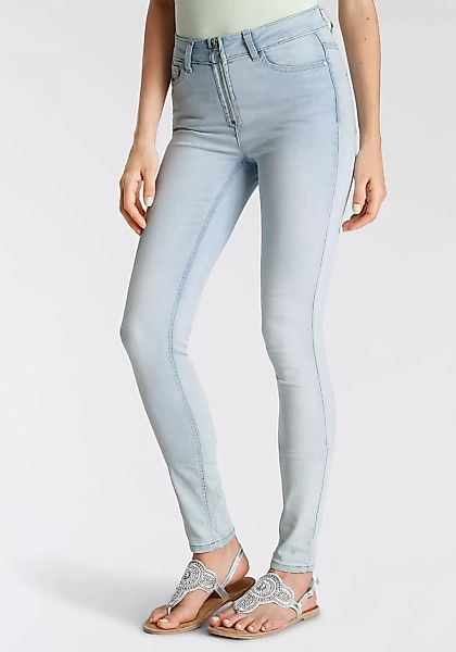 Melrose Skinny-fit-Jeans, mit Reißverschluss-Detail günstig online kaufen