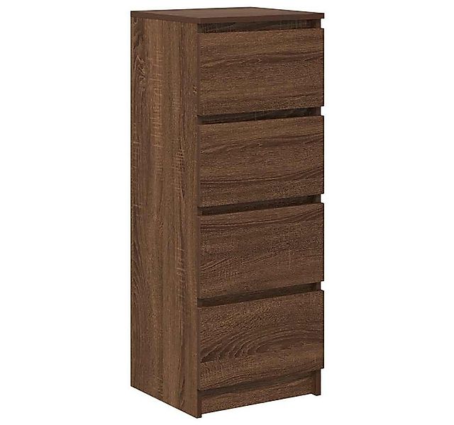 vidaXL Sideboard Sideboard Braun Eichen-Optik 37,5x35x99 cm Holzwerkstoff ( günstig online kaufen