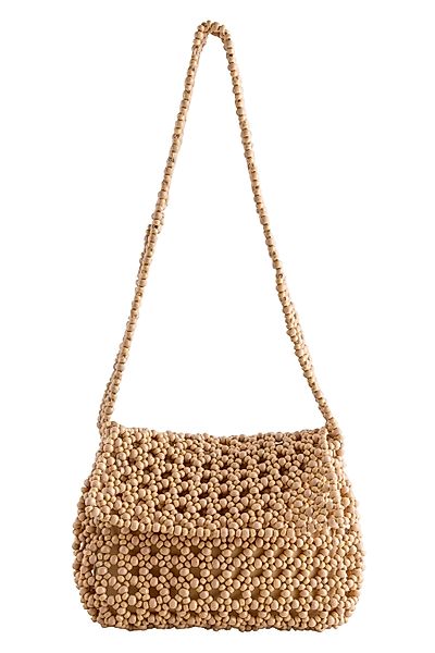Next Schultertasche Perlenbestickte Schultertasche aus 100 % günstig online kaufen