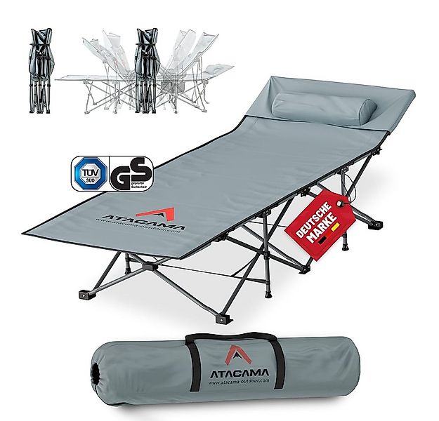 Atacama Feldbett klappbar leicht aufzubauen, Campingliege Outdoor-Abenteuer günstig online kaufen