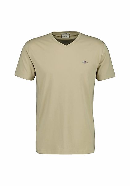 Gant T-Shirt "T-Shirt SLIM SHIELD V-NECK T-SHIRT 1er Pack" günstig online kaufen