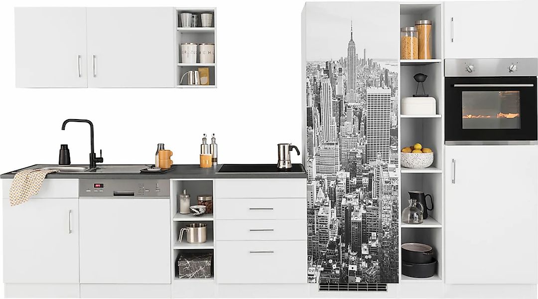 KOCHSTATION Küchenzeile "KS-Paris – Küchen mit einzigartigen Fotomotiven au günstig online kaufen