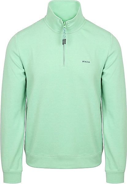 NZA Sweatshirt Halfzip Cesar Jade Green - Größe L günstig online kaufen