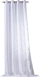 Weckbrodt Vorhang "Romance" Ösen 1 Stk. tlg. echte Stickerei, halbtranspare günstig online kaufen