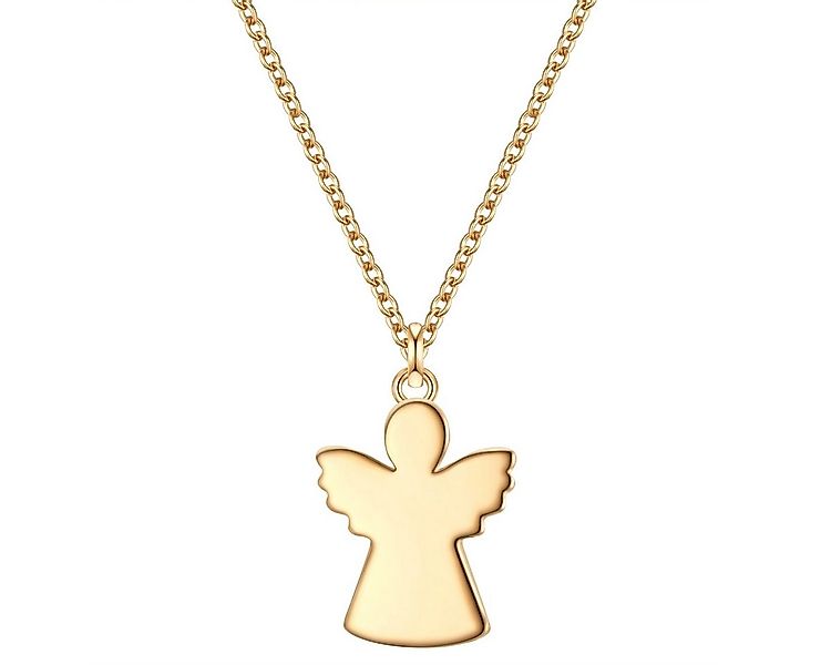 Glanzstücke München Silberkette Engel gelbgold günstig online kaufen