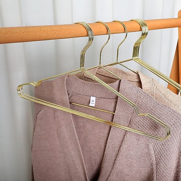 SVITA Kleiderbügel Metall, (50-tlg), Platzsparend, Mit günstig online kaufen