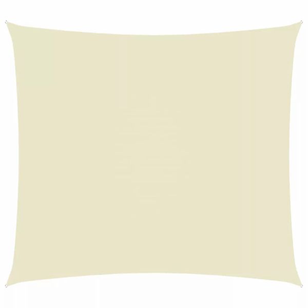 Sonnensegel Oxford-gewebe Rechteckig 6x7 M Creme günstig online kaufen