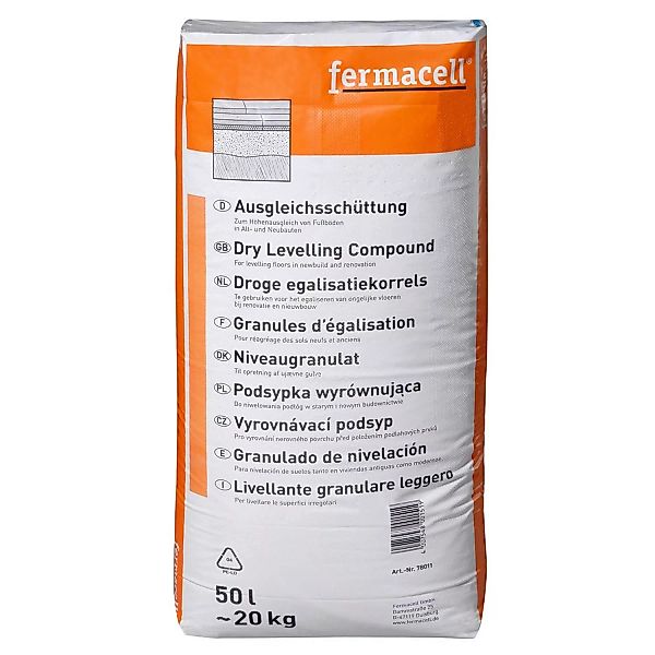 Fermacell Ausgleichsschüttung 50 l (30 Säcke - 1500 l) 1 Palette günstig online kaufen