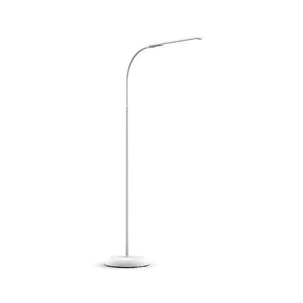 LED-Stehleuchte MAULpirro, weiß, 126 cm, dimmbar günstig online kaufen