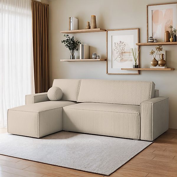 Masseno Ecksofa RAVELO mit Schlaffunktion L-Form, günstig online kaufen
