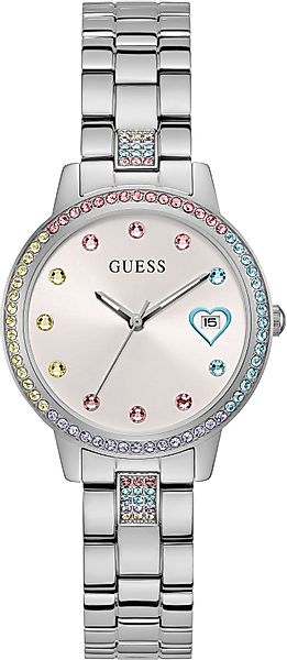 Guess Quarzuhr THREE OF HEARTS GW0657L1, günstig online kaufen