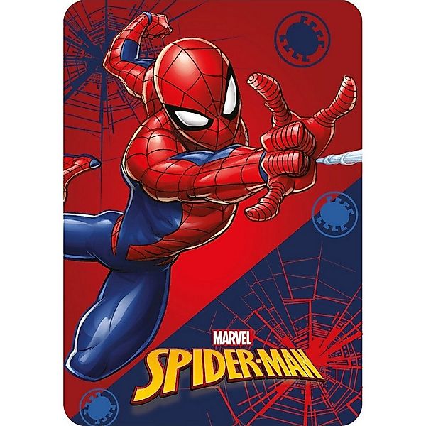 Wohndecke Spiderman Strike Fleece-Decke 100x140cm, Spiderman, Geschenkidee günstig online kaufen