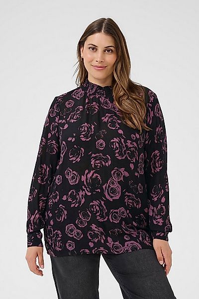 KAFFE Curve Langarmbluse Langarm-Bluse KCami Große Größen günstig online kaufen