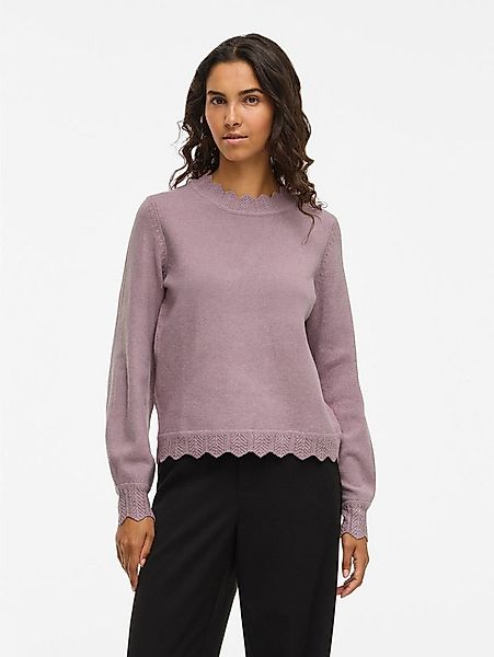 Vila Strickpullover VINIKOLINA O-NECK L/S KNIT TOP - NOOS günstig online kaufen