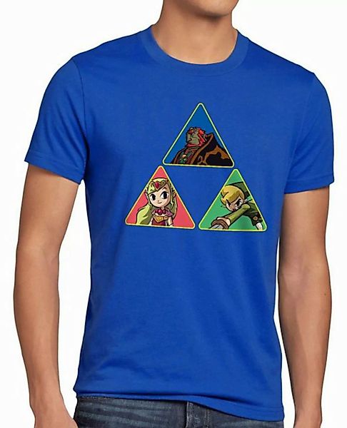 style3 T-Shirt Triforce Link Gamer Hyrule boy zelda game wild breath legend günstig online kaufen