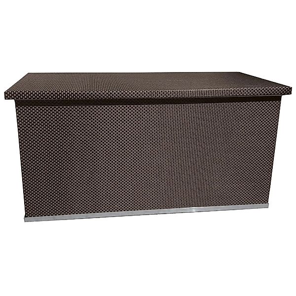 Wilk Aufbewahrungsbox in Rattanoptik 64 cm x 120 cm x 67 cm Braun günstig online kaufen