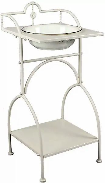 Ambiente Haus Badaccessoire-Set Waschschüssel mit Stand günstig online kaufen
