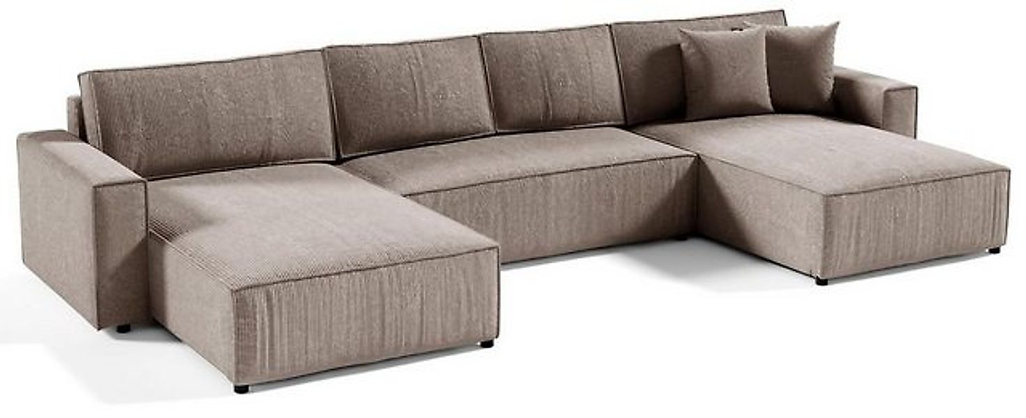 Compleo Ecksofa U-Form mit Bettkasten und günstig online kaufen