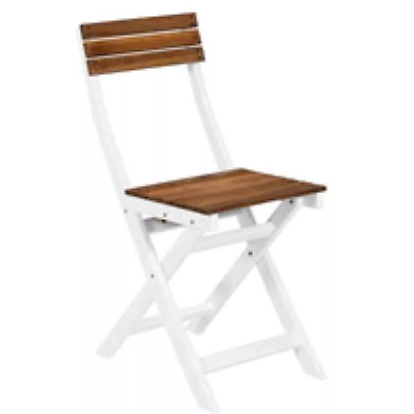 BUTLERS MORNING STAR Stuhl Gartenstühle braun/weiß günstig online kaufen