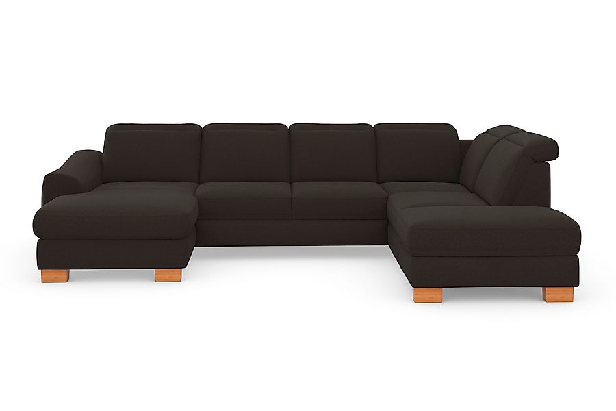 sit&more Wohnlandschaft »Dundee U-Form« mit Federkern und Massivholzfüßen, günstig online kaufen