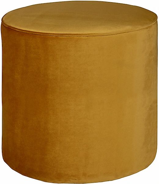 WOOOD Hocker »Sara«, weich gepolstert, runde Form, H 46 cm x Ø 46 cm günstig online kaufen