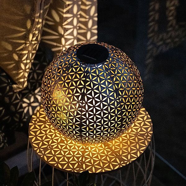 GLOBO LIGHTING LED Solarleuchte, LED-Leuchtmittel fest günstig online kaufen