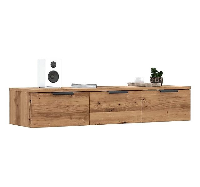 vidaXL Schrankmodule Wandschrank Artisan-Eiche 102x30x20 cm Holzwerkstoff günstig online kaufen