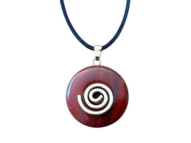 Steinfixx® Lange Kette echter Edelsteindonut 30 günstig online kaufen