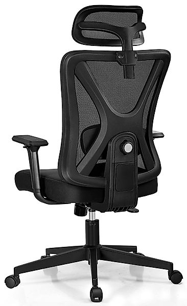 DoChair Bürostuhl Ergonomischer mit Verstellbarer Kopfstütze günstig online kaufen