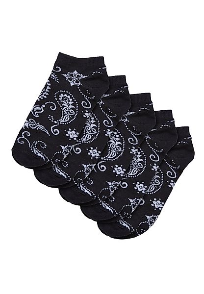 URBAN CLASSICS Basicsocken "Urban Classics Unisex Bandana Pattern No Show S günstig online kaufen